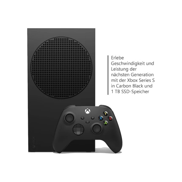 MICROSOFT XBOX SERIES S OYUN KONSOLU SIYAH 1 TB ( MICROSOFT TURKIYE GARANTILI ) SIYAH - 2