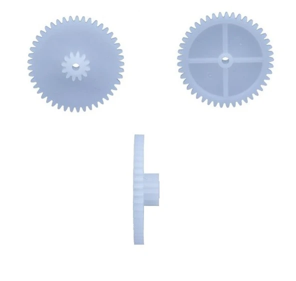 20 Adet Plastik  Dişli (28X28X6.5 MM İÇ ÇAPI: 2MM) - 2