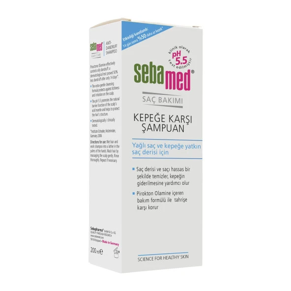 Sebamed Kepeğe Karşı Şampuan 400 Ml 4 Adet - 6