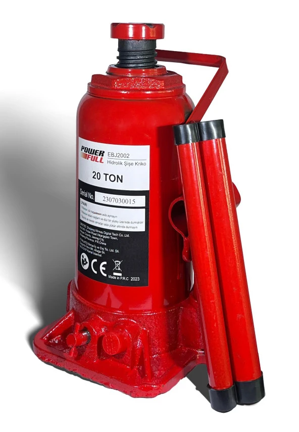 20 Ton Hidrolik Şişe Kriko - Resim 2