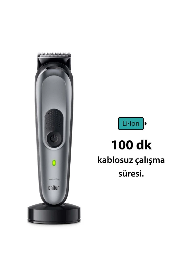 Series 7 MGK7420 Hepsi Bir Arada Şekillendirme Seti, 10u 1 Arada Erkek Bakım Kiti - 4