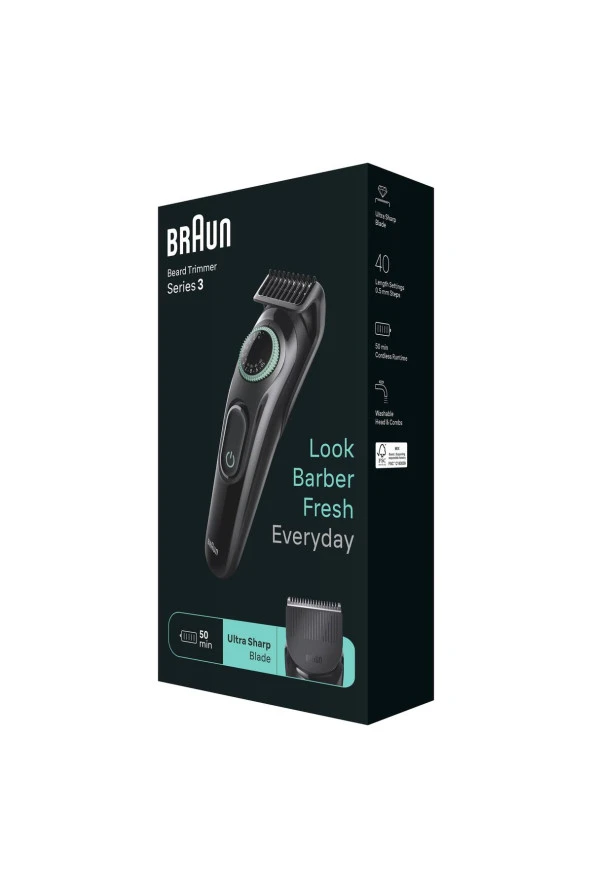 Braun Series 3 BT3411 Sakal ve Saç Kesme Makinesi