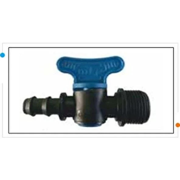 1/2"*20 DİŞLİ MİNİ VANA 5 Lİ PAKET