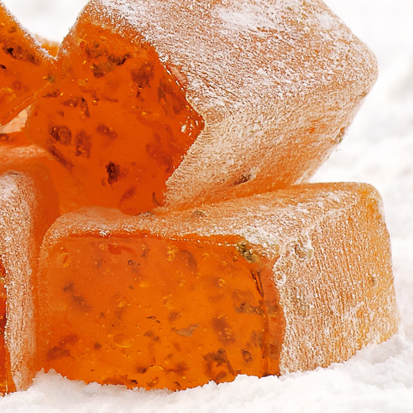 MANDALİNALI LOKUM (500 gr)