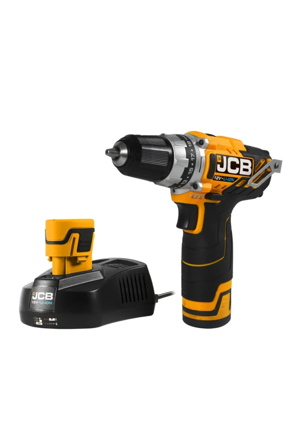 Jcb 21-12DD Çift Akülü Matkap - 12 V - 2