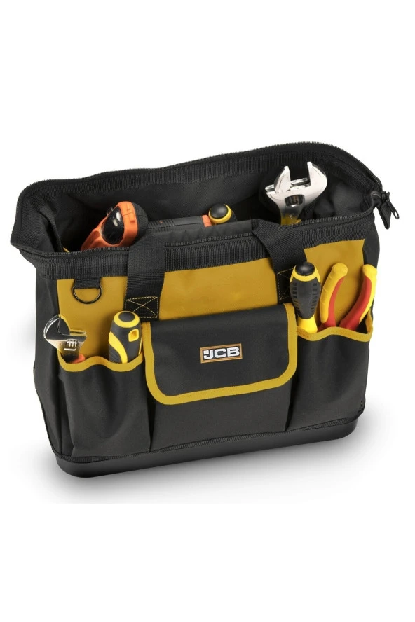 JCB 14-KBAG Plastik Tabanlı Bez Takım Çantası - 14 Inch - Resim 3