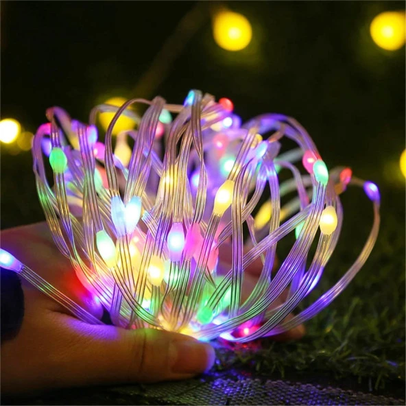 DIŞ MEKAN IŞIĞI RGB LED LİGHT WATERPROOF 3X2 SALKIM GÜN IŞIĞI RENKLİ LED IŞIK SU GEÇİRMEZ 200 LEDLİ - 7