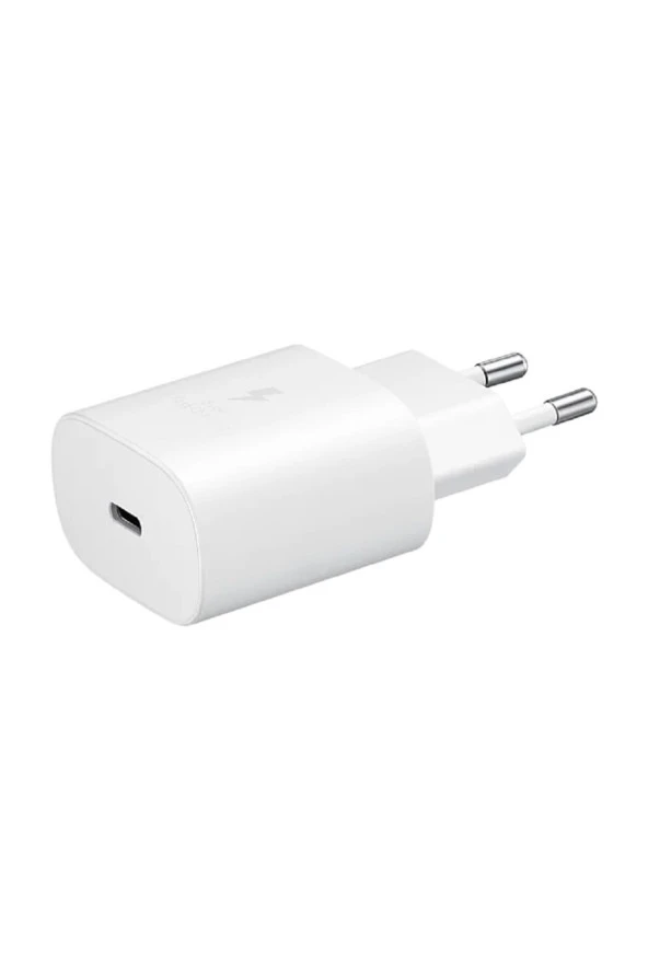 Samsung  Galaxy S23 Type-C Fast Şarj Adaptörü 25W Beyaz (Samsung Türkiye Garantili) - 3