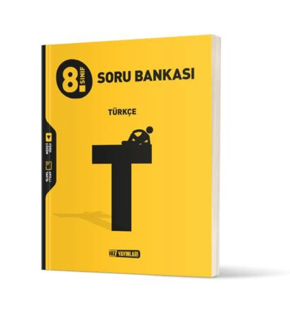 Hız Yayınları 8. Sınıf Türkçe Soru Bankası