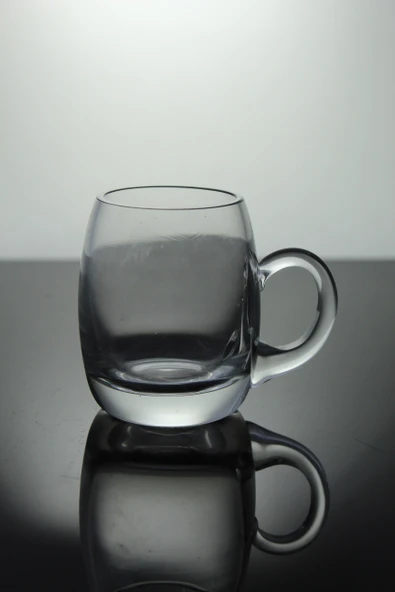 Paşabahçe El İmalatı Kristal Mini Kulplu Bardak 1 Adet 121913 12263 50 cc ürün görseli 1