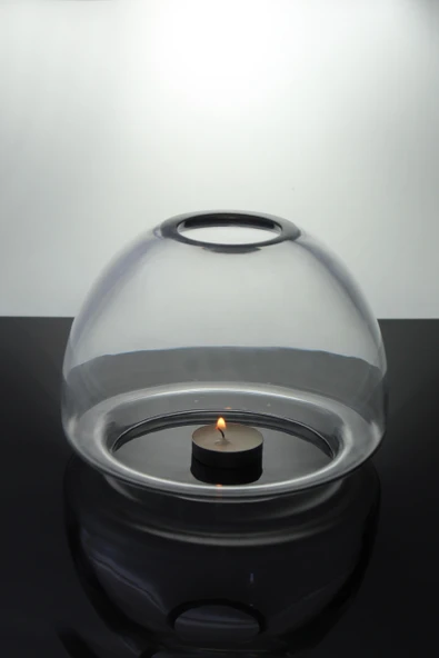 Paşabahçe El İmalatı Kristal Mum Fanusu 1 Adet 1064968 15585 ürün görseli 1