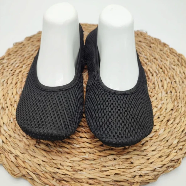 Siyah Renk Hac Ve Umre Babeti Kaymaz Taban Erkek - 4