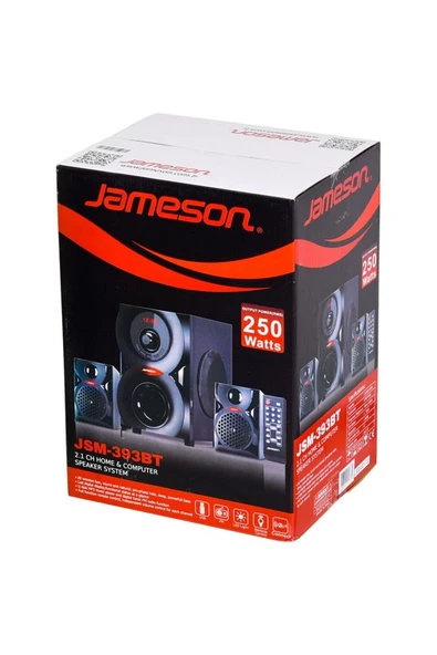 Usb Radyo Bluetoothlu 2 1 Ses Sistemi Jsm-393 Bt - 4