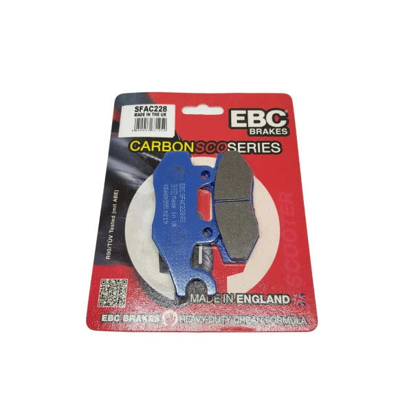 Ebc Sfac228 2018 Kymco Agility 16+ 125i Uyumlu Arka Fren Balatası Karbon Balata - Resim 2