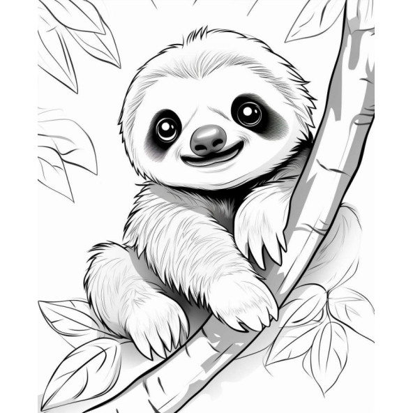 3 Boyutlu 100 Hayvan Boyama Kitabı - 8