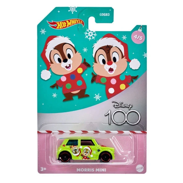 HMV75 Hot Wheels Disney 100. Yıl Temalı Arabalar - 3