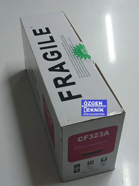 HP CF323A,(ÇİPLİ,16.5K)KIRMIZI MUADİL TONER(SIFIR) - 1