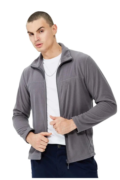 Helly Hansen HHA.876U - Gri Zıppy Polar ürün görseli 1