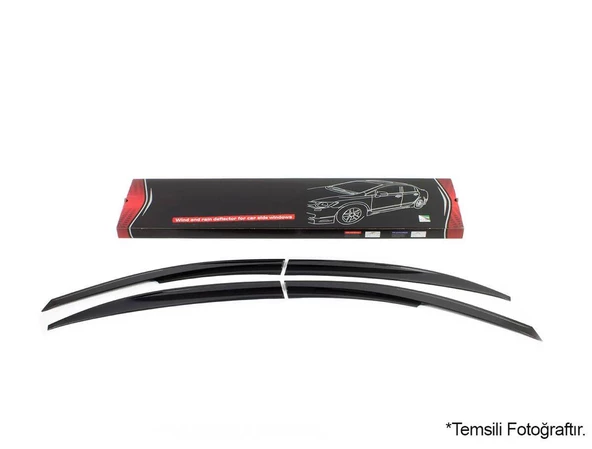 SunPlex Toyota Hilux Cam Rüzgarlığı Mugen 4 Parça 2015-2020 Arası - 2