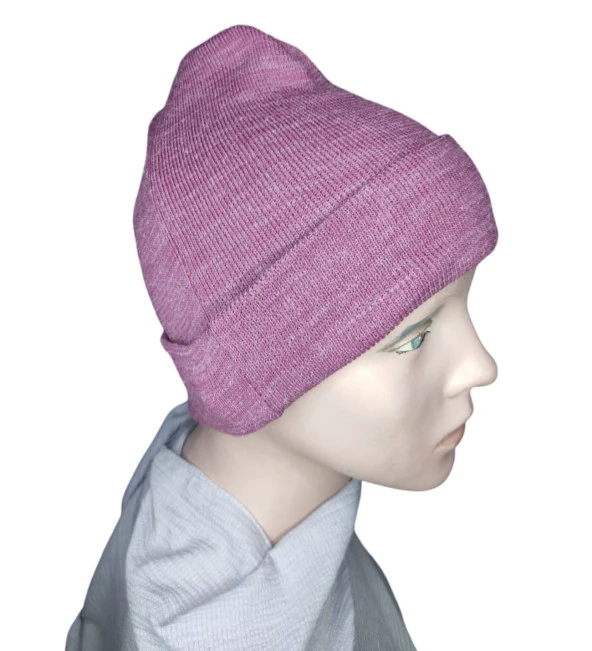Unisex Sonbahar Kış Dış Mekan Triko Yün Şapka Bere - 2