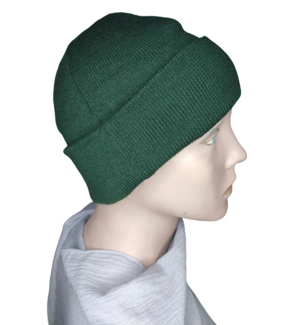 Unisex Sonbahar Kış Dış Mekan Triko Yün Şapka Bere - 12