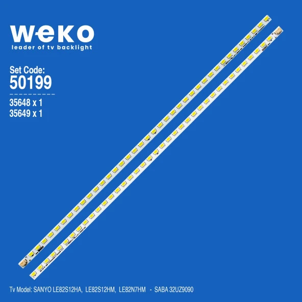 WKSET-5594 36644X4 LED40D12-03(B) LED40D12-ZC14-04 A B  4 ADET LED BAR (4353)