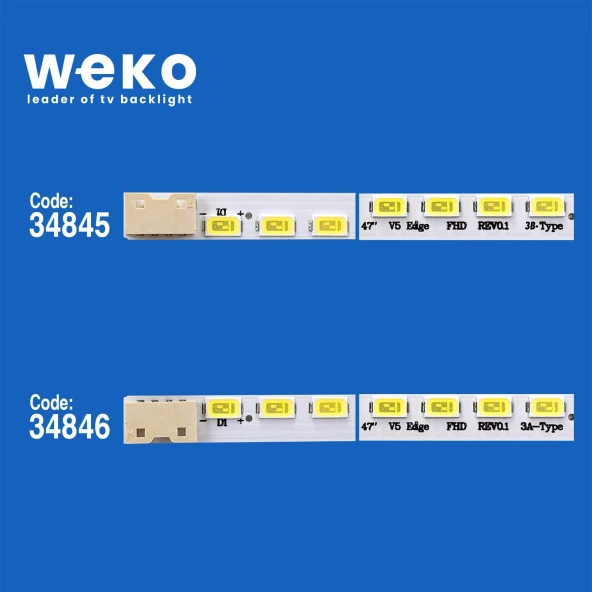 WKSET-5058 34845X2 34846X2 47 V5 EDGE FHD REV 0.1 4 ADET LED BAR (4353)
