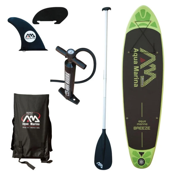 Aqua Marina Breeze iSUP-Stand-Up 3m/10cm Thickness Kürekli Paddle Board