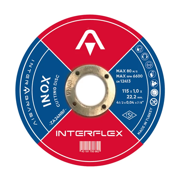 İnterflex İnox Kesici Disk 180x1.6x22.23 mm ürün görseli
