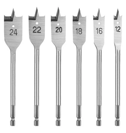 Yaprak-Kelebek Ahşap Matkap Ucu Seti 6 Lı ürün görseli