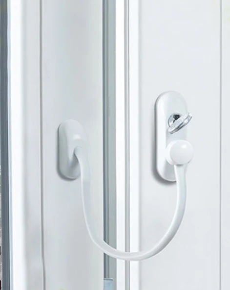 Pimapen Çelik Halatlı Emniyet Kilidi Beyaz - 2