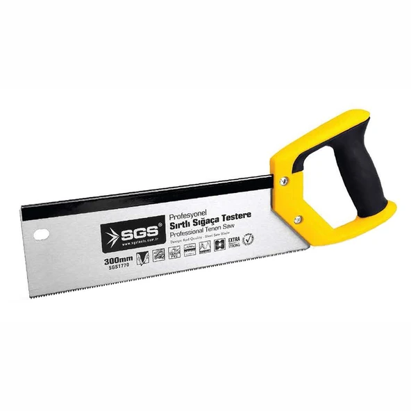 SGS Sırtlı Sığaça Testere 300mm ürün görseli