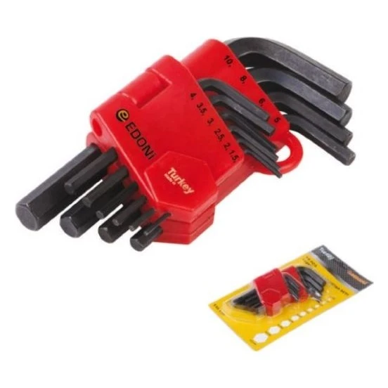 Edoni Alyan Seti Allen 120mm - 10 Lu ürün görseli