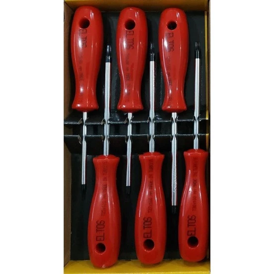 Eltos Torx Tornavida Seti 6 Parça ürün görseli