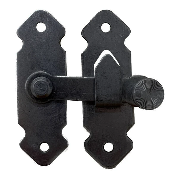 Fransız Kilidi Bahçe Kapısı Mandalı Siyah ürün görseli