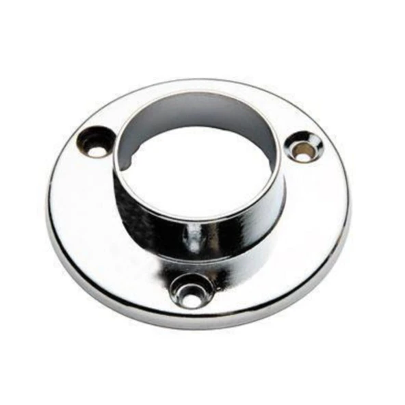 Askı Boru Flanşı Sac Yuvarlak Krom ürün görseli 1