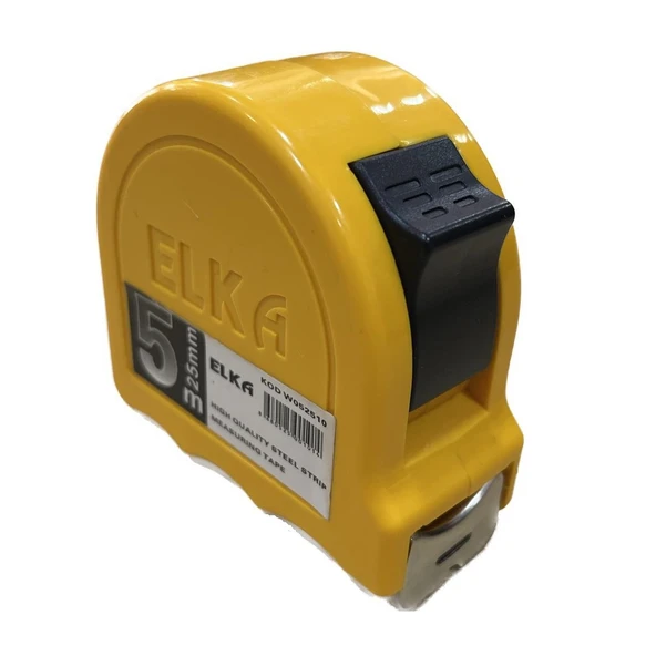 Elka Şerit Metre Sarı 5x25mm - Resim 2