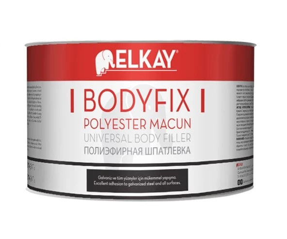 Elkay Bodyfix Polyester Çelik Macun 1000 Gr