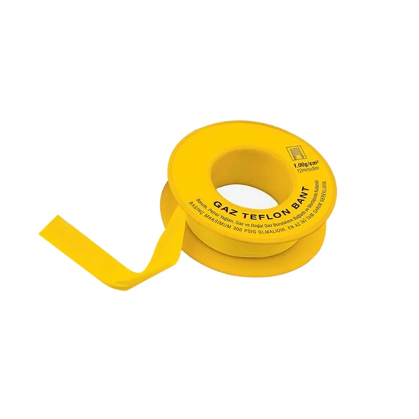 Doğalgaz Teflon Bant 8mt x 12mm ürün görseli 1
