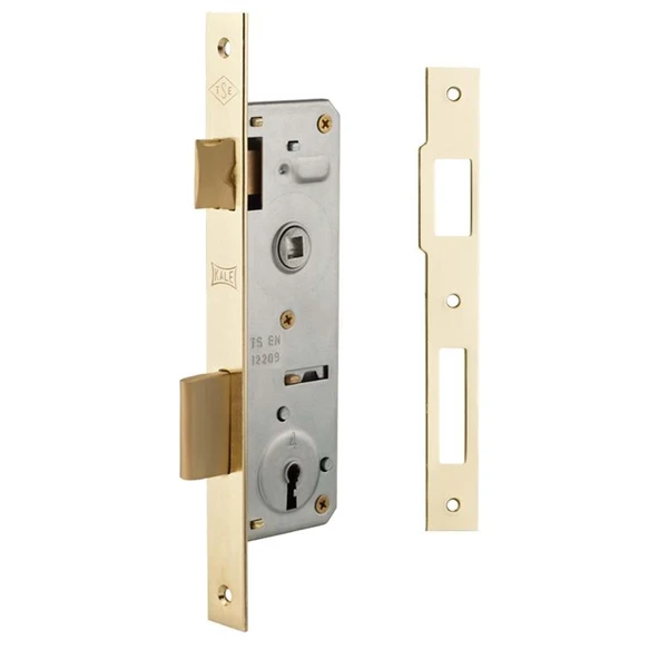 Kale 151 40mm İç Kapı Gömme Kilit Nikel ürün görseli