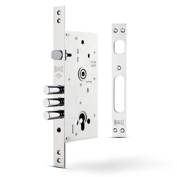 Kale 252 RSN Monoblok Çelik Kapı Kilidi Krom ürün görseli