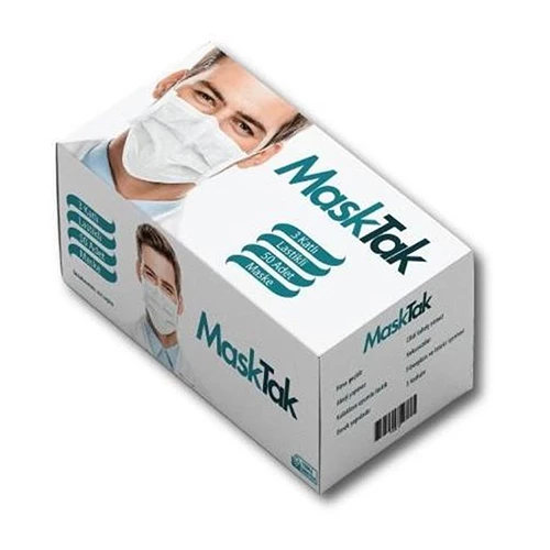 Cerrahi Maske 3 Katlı Telli (50 Adet)