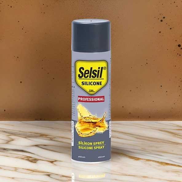 Selsil Silikonlu Kalıp Ayırıcı Sprey 400 ml - 2