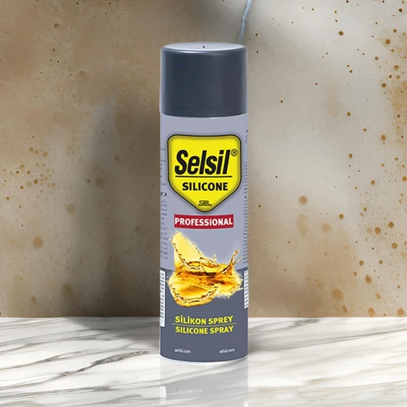 Selsil Silikonlu Kalıp Ayırıcı Sprey 400 ml - 3