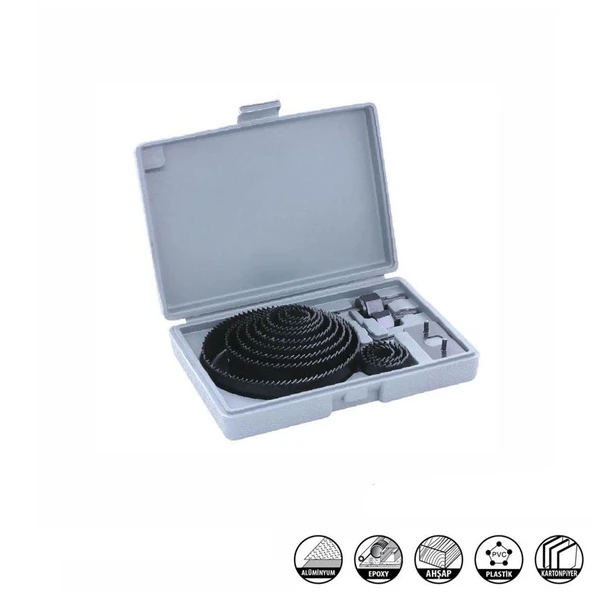 Buat Açma Panç Seti 16 Parça ürün görseli