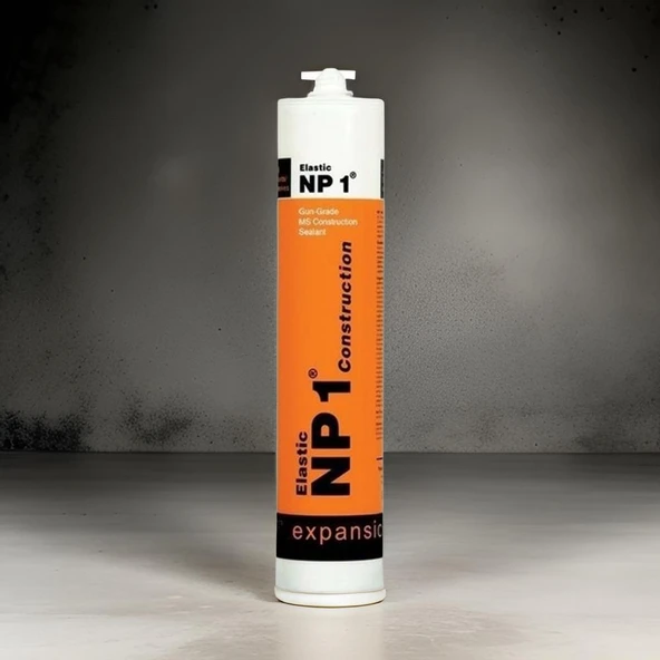 NP1 Ms Polimer Mastik 290ml Kristal Şeffaf - Resim 3