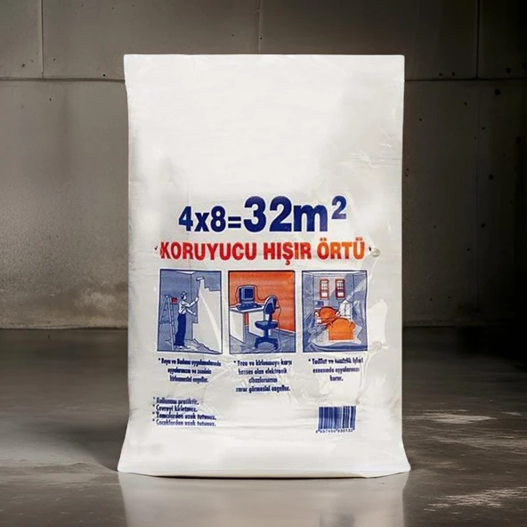 Koruyucu Naylon Hışır Örtü 30m2 - Resim 2