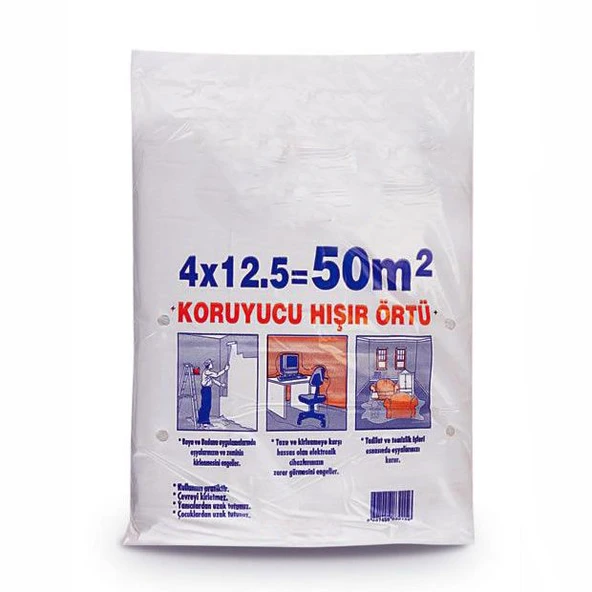 Koruyucu Naylon Hışır Örtü 50m2 ürün görseli