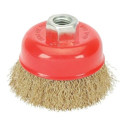 Çanak Tel Fırça Saçaklı 75mm ürün görseli