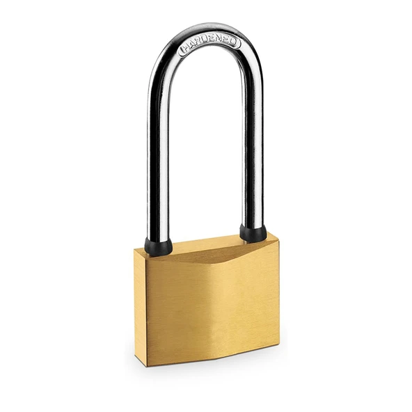 Asma Kilit Uzun Sarı 50mm - Resim 2